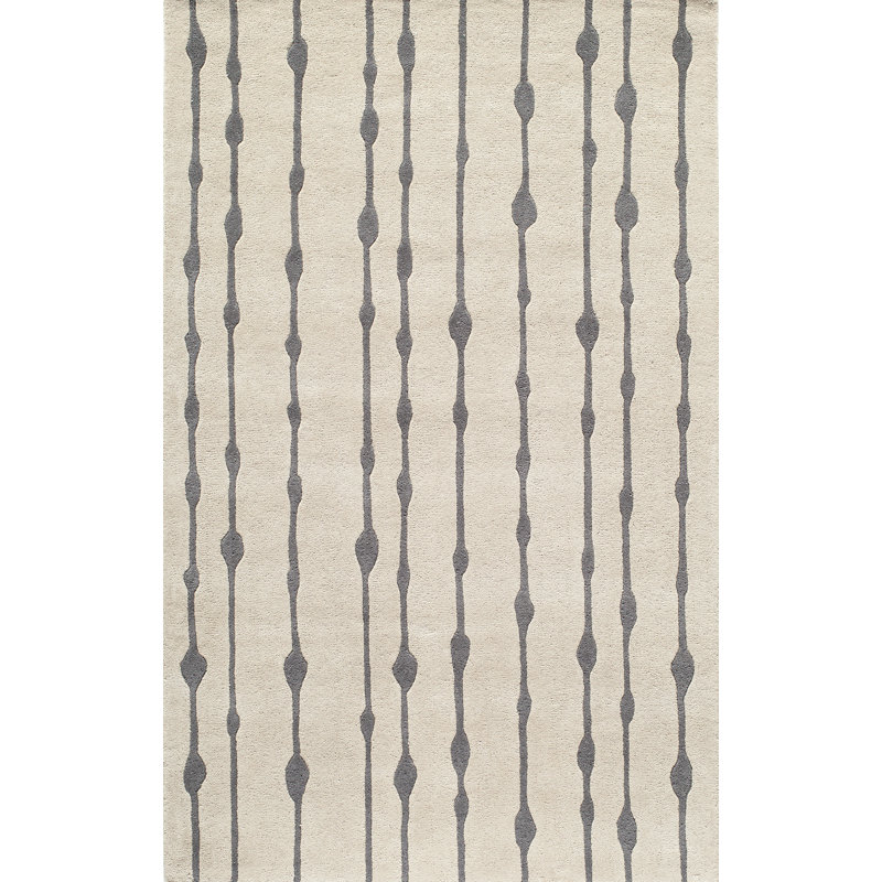 Sawyer Wool Abstract Indoor Rug, Rectangle 8' x 10'