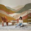 Décoration murale abstraite à superposition de tons terre terre-1490992843-1490992842