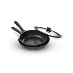  BALLARINI Palermo Frying Pan, 32 cm, Stainless Steel, Grey:  Home & Kitchen