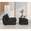 Chaise ergonomique désossée à compression complète avec pivot et repose-pieds-465250186