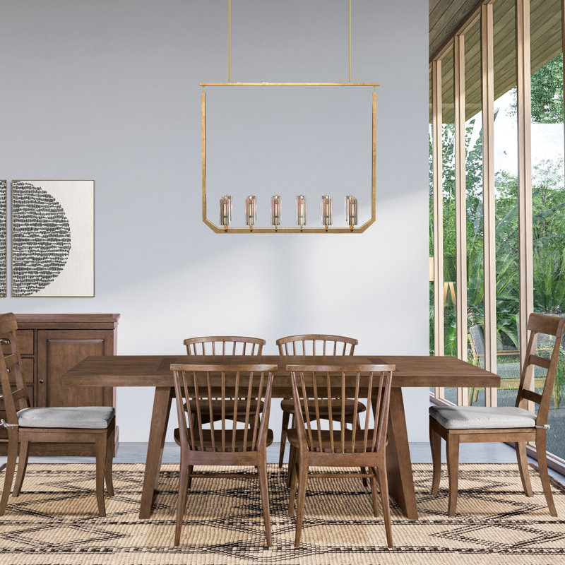 Gracie Oaks 7- Piece Dining Set