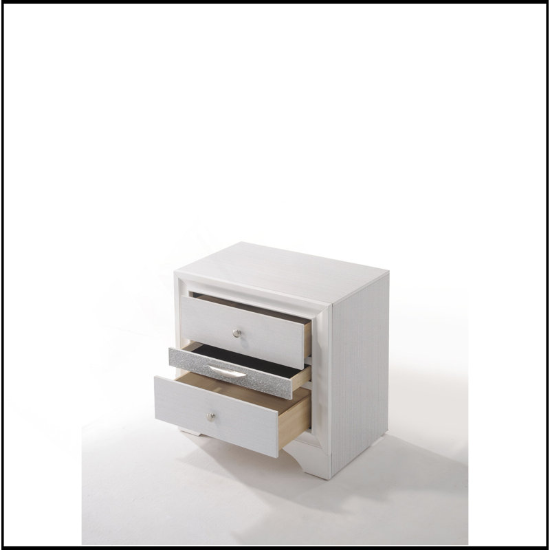 Table de nuit, Blanc