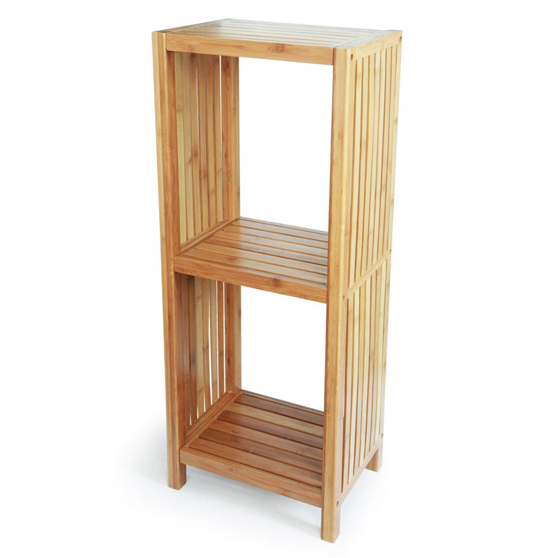 Jenelle Solid Wood Bathroom Shelves