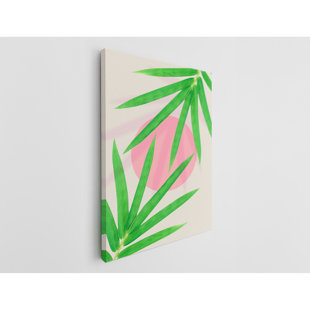«Modern Minimalist Tropical», reproduction d'art sur toile