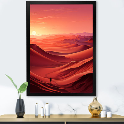 «Red and Yellow Dunes Desert II»