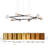 Neydi 10 - Light Sputnik Shaded LED Chandelier