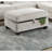 3Pc Sectional Set Corduroy Upholstered Laf Sofa RAF Chaise Ottoman For Comfortable And Stylish Living Room Furniture-863815412