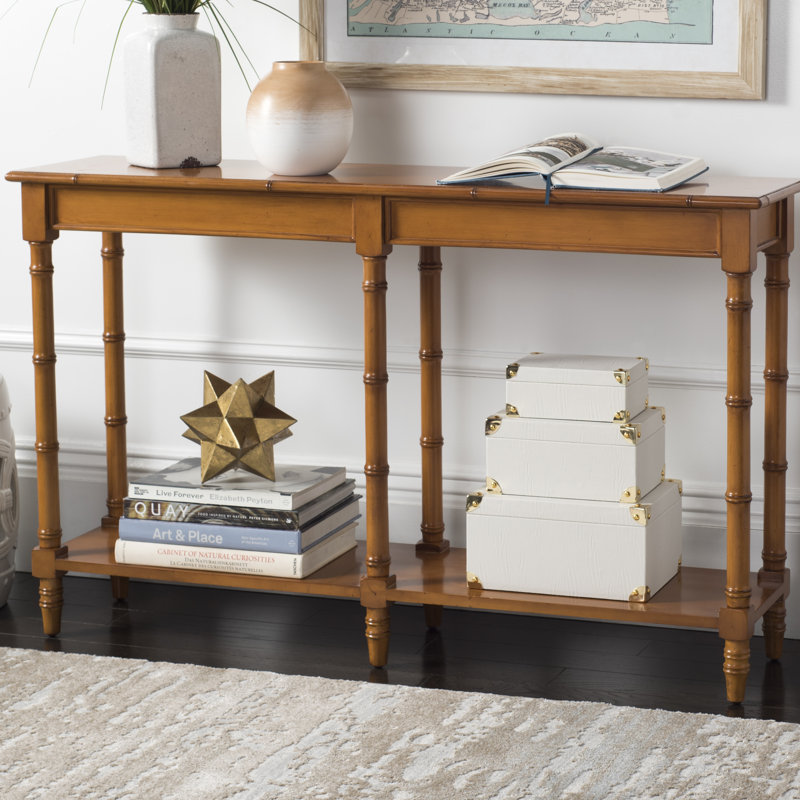 Batley 34cm Console Table, Brown