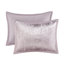 Édredon en velours pour lit très grand Blush