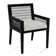 Chaise avec accoudoirs Glinda