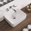 Lavabo de salle de bain rectangulaire ELLAI