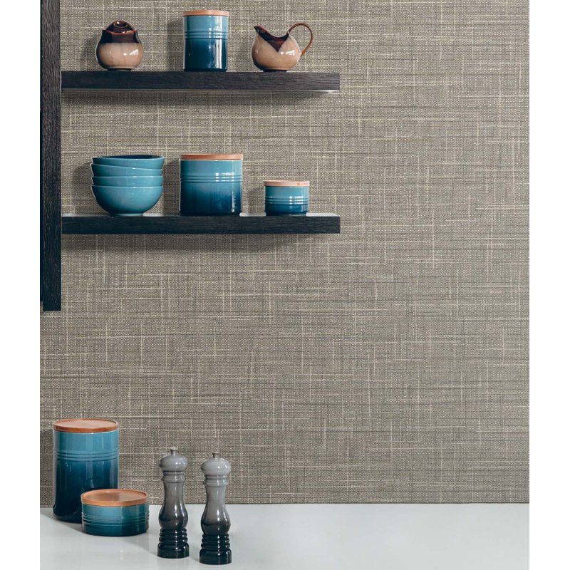 Tedlar Vinyl Wallpaper Roll, Cappuccino