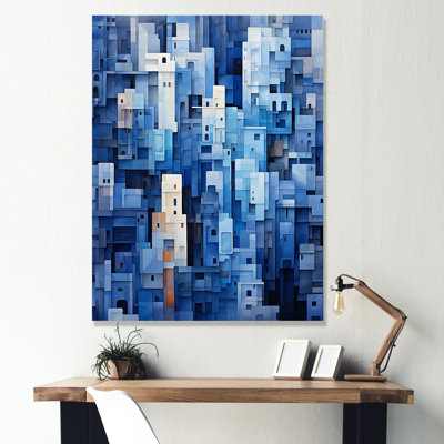" Periwinkle Peaks Skycraper Skyline "