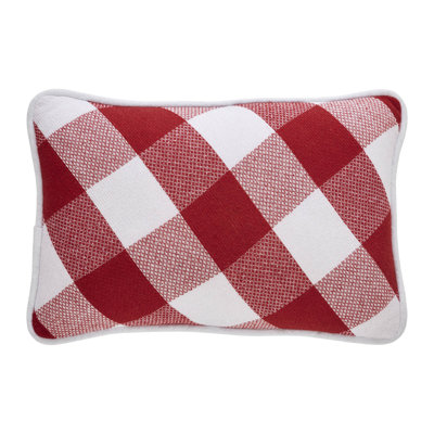  Annie Buffalo Check Cotton Blend Lumar Pillow Cover & Insert