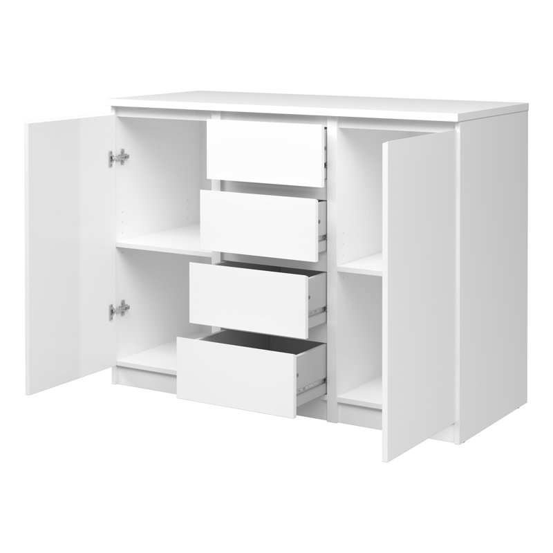 Bhuvika Sideboard, White