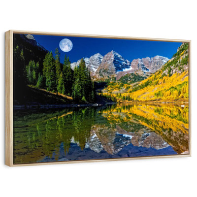Maroon Bells Full Moon