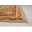 Tapis d’intérieur en laine brun/ivoire 7 pi 10 po x 10 pi 1 po one-of-kind à la main-noué la 2010 tabriz Vruyr