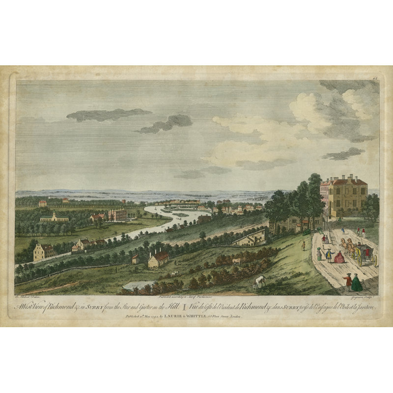 Richmond In Surry - Wrapped Canvas Painting, 51cm H x 76cm W