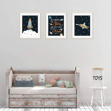 Nursery Wall Decor Set of 3, You Are Our Sun Our Moon and All the Stars,  Kids Room Wall Art, Printable Wall Art, Nursery Prints, Newborn Art -   Canada