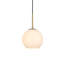 Luminaire suspendu sphérique simple à 1 lumière Snead-92416217-131116719-33591606