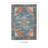 Ducote Washable Teal and Rust Machine Woven Area Rug-822375185