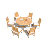Round 8 - Person 60" Long Teak Dining Set