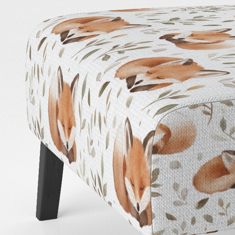 Fauteuil de chambre Kids Fox, Pantoufle sans accoudoirs