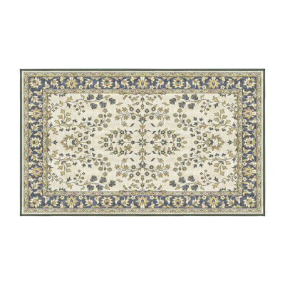 Deshan Hand Loomed Washable Oriental Indoor Rug