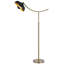 Lampe sur pied à bras articulé 66 "