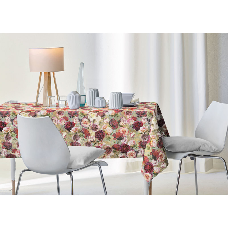 1605 Rectangular Tablecloth, Red