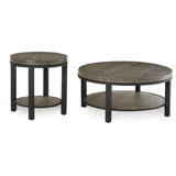 Solid Wood Top Coffee Table