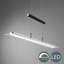 LED Pendant Light, Black, 1-Led Board/20W
