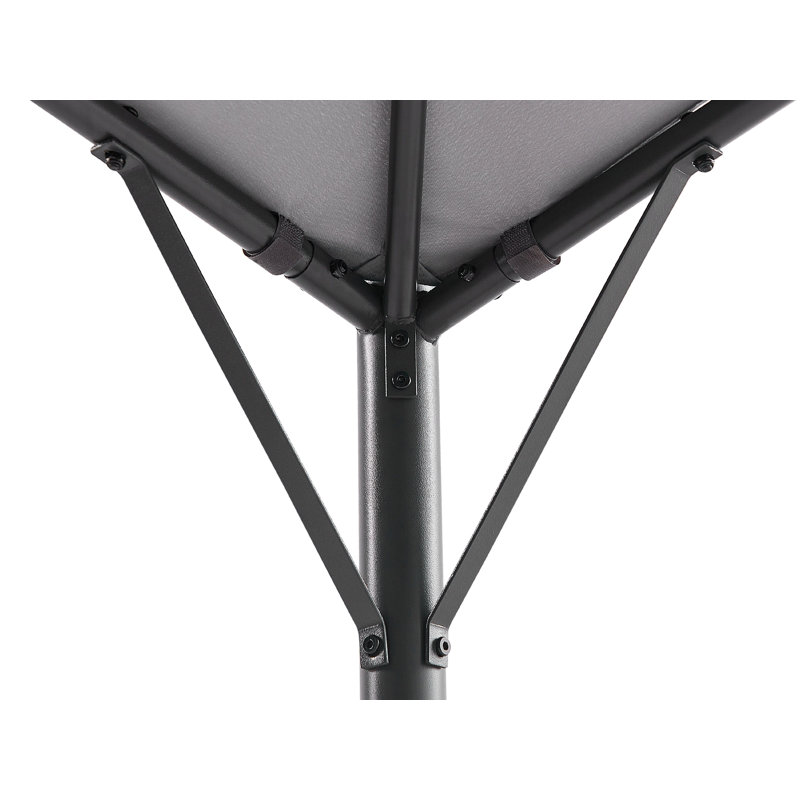 Avrianna 3m x 3m Metal Pop-up Gazebo, Grey
