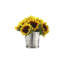 Vaso Silver 5.1" Metal Table Vase