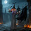 Steel, Polyester Halloween Decoration