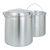 Wear Ever 2212 Covered 12 Qt Aluminum Soup Canning Camping Cookout Boil Pot  Stockpot Large Kettle With Cover Lid 