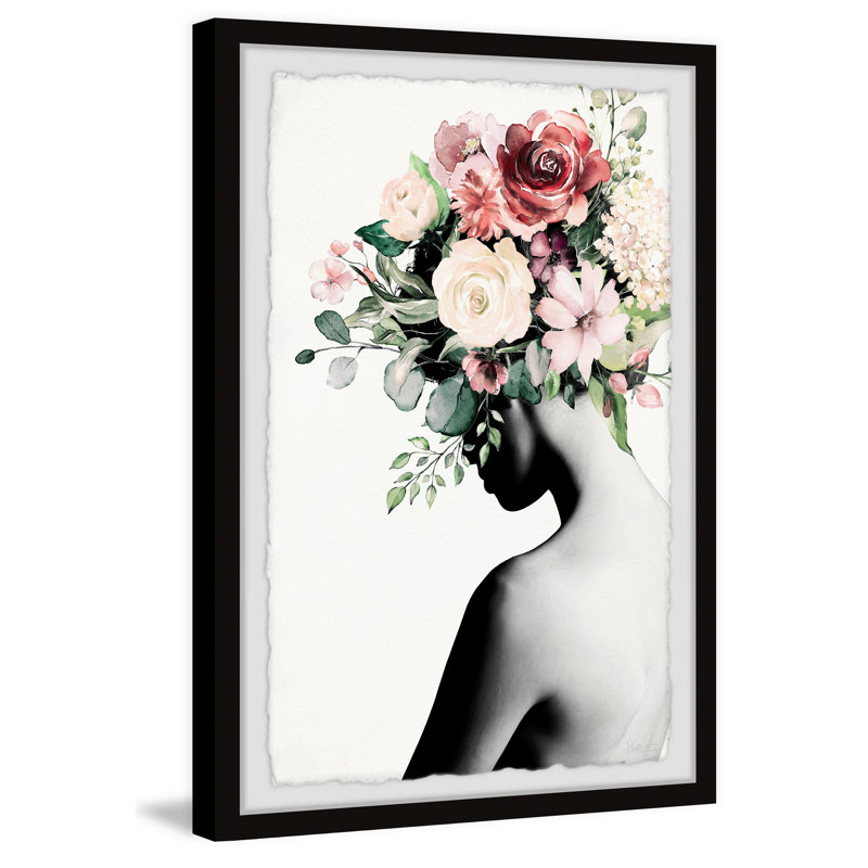 Blooming Back par Parvez Taj - impression encadrée, H 30 po x l 20 po x P 1,5 po