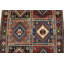 Tapis unique en laine 3 pi 5 po x 4 pi 10 po Fahja Bleu