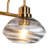 Allicia 3-Light Dimmable Smoky Glass Vanity Light