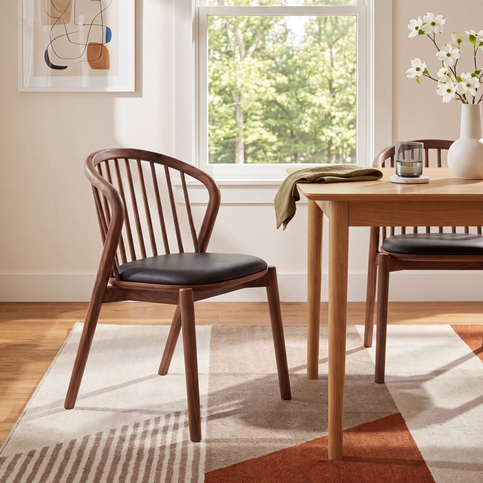 Bullough Walnut Dining Chair, Walnut