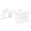 Bureau rectangulaire en bois massif Burlywood-806158487
