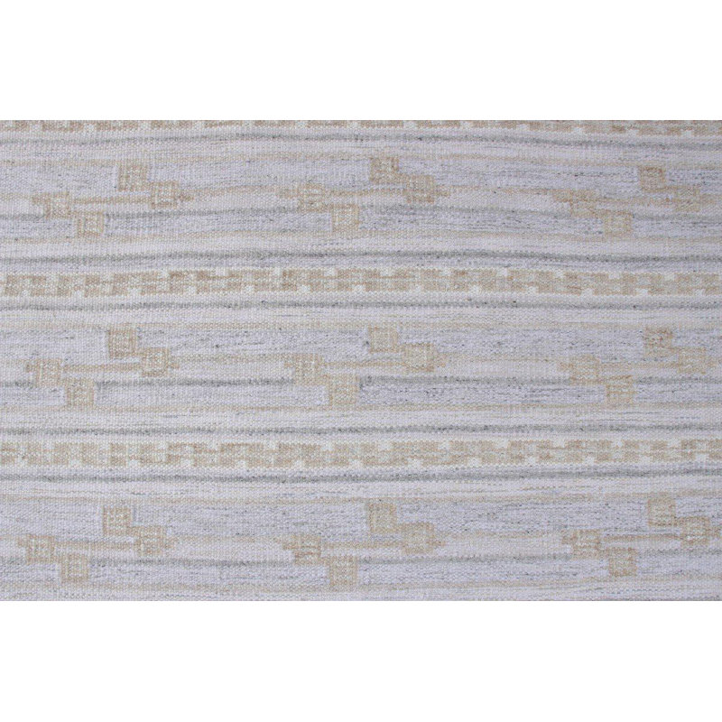 Scandinavian Wool Geometric Area Rug, Rectangle 10' x 14'