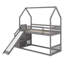 Lit superposé avec glissière convertible House, escalier de rangement pouvant être placé à gauche ou à droite-2122007547