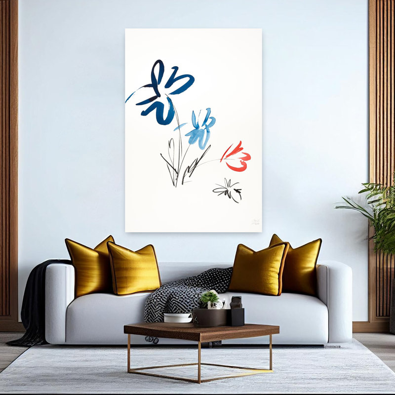 Art contemporain contemporain abstrait, H 60 po x l 40 po