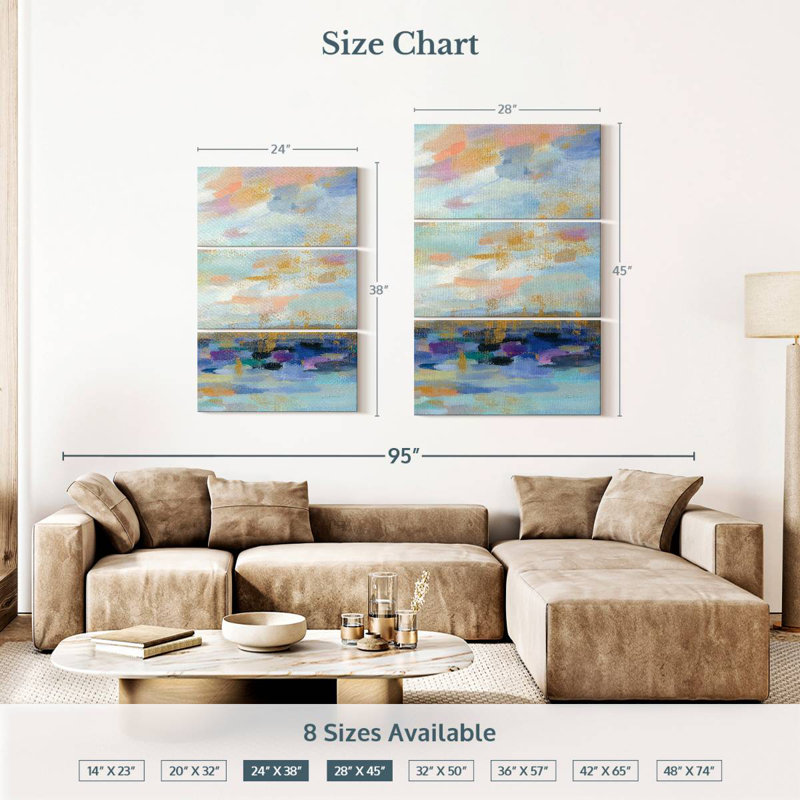 Avery Golden Sunrise I, 38" H x 24" W