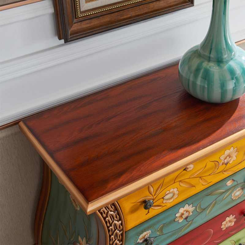 Armoire artistique en forme de vase avec tiroirs