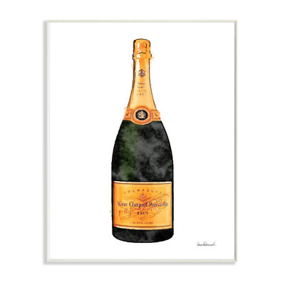 " Minimal Champagne Bottle "