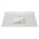 42" Quartz Bathroom Vanity Top With Sink