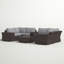 Ensemble de conversation modulaire avec coussins 10 pièces Saffi-890493424-904136861