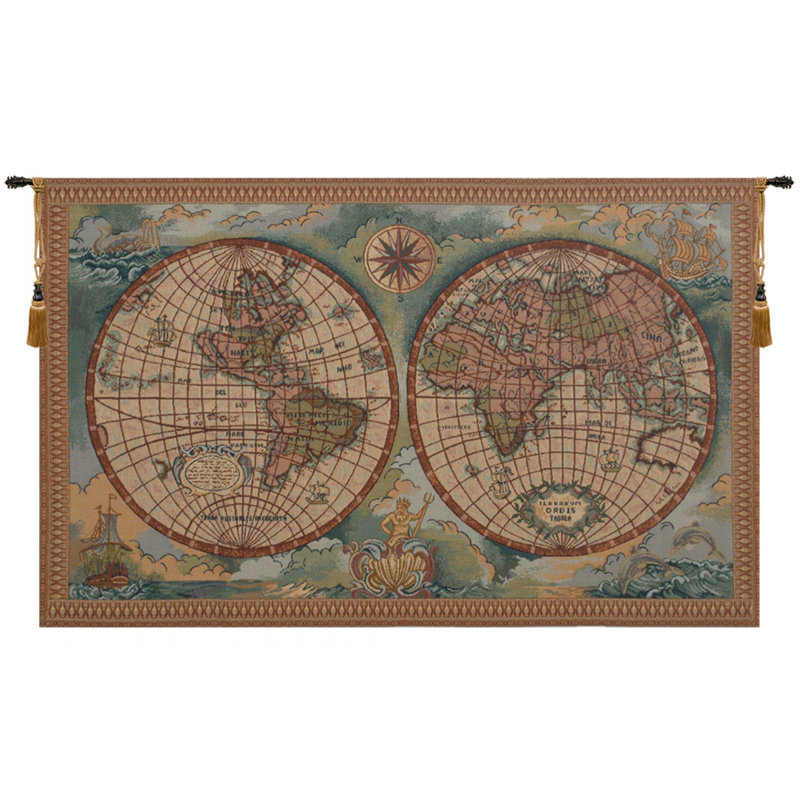 Italian Loom Woven Cotton Blend Wall Hanging